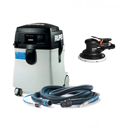 RUPES S245 Portable Vacuum Long Hose Kit w\/RH356A Skorpio Sander