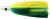 Ilander Lures- Ilander Lure Chrome Head Green/Yellow Skirt
