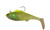 Tsunami Holographic Heavy Swim Shad 6.5" 2 pack  Limetreuse