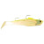 Tsunami Holographic Swim Shad 5" 3 pack Limetreuse