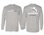 Marlin Hook Performance Shirt LS - Silver
