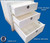 Deep Blue Marine Triple Tackle Drawer w/ Large Bottom Drawer