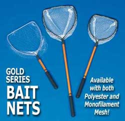 Fishing nets, cast nets, bait nets, dip nets, collapsible nets and fishing  tackle from Calusa, Cracker, Aftco, Spro and