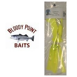 Mylar Parachute Lures by Bloody Point Baits and Rockfish fishing