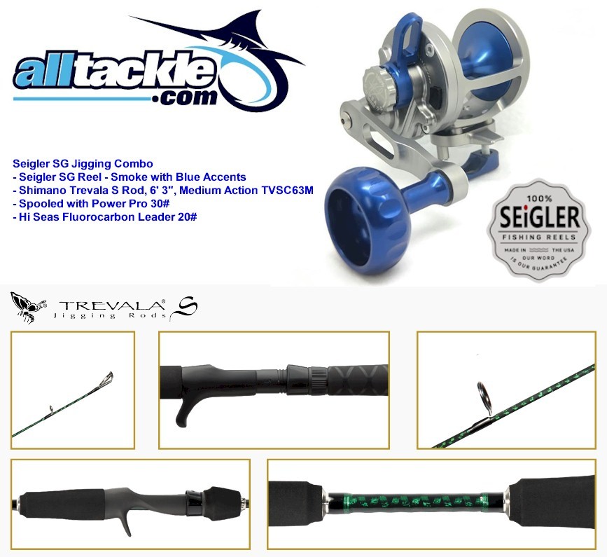 All Saltwater Trolling Combo Saltwater Fishing Rod & Reel Combos