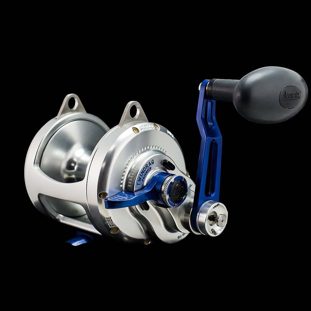 Surprise gifts Accurate ATD Platinum Twin Drag Reels from