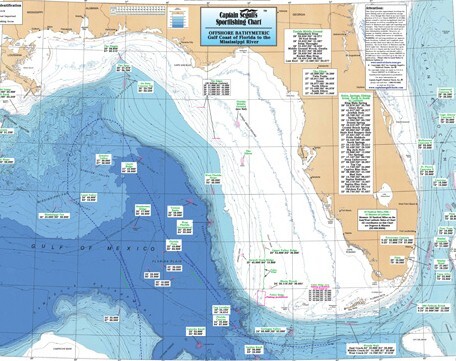 Florida Gulf Coast Fishing Charts Florida Gulf Coast Fishing Charts