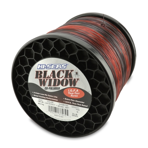 HI-SEAS Quattro Monofilament Fishing Line - Low-vis 4 Color Camo, Strong &  Durable Performance Saltwater Main Line