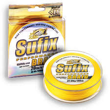 Sufix Performance Braid Fishing Line Yellow 