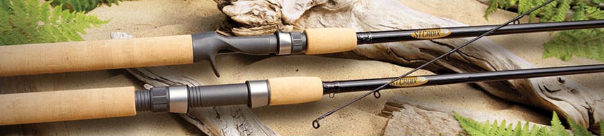 St. Croix Triumph Travel Spinning Rods - Hook, Line and Sinker