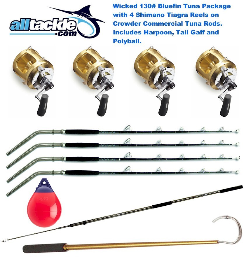 Saltwater Fishing Tackle Kits & Fishing Gear Packages