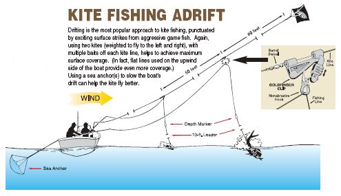 Kite Fishing Kits, Rods and Accessories