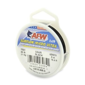 American Fishing Wire Surflon Micro Ultra 5 Meters Black Test: 26.4