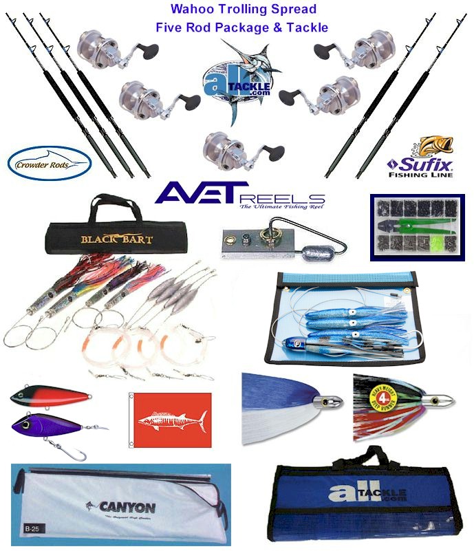 Wahoo Fishing Products - Lures, Rods, & More