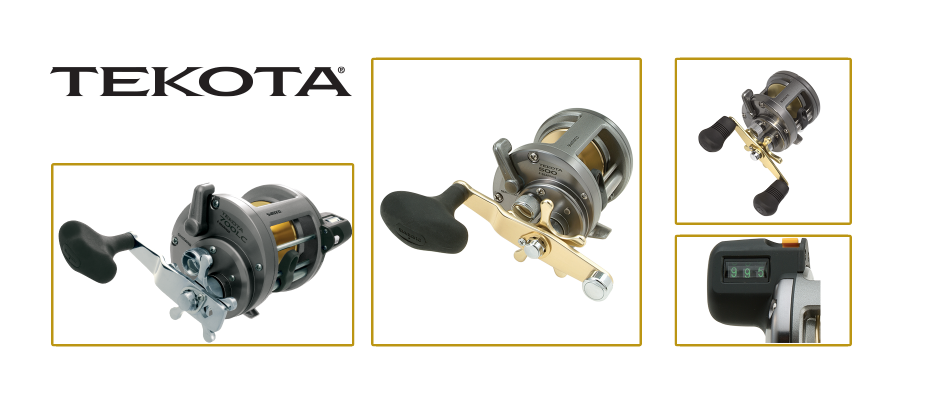 Shimano Tekota Level Wind Fishing Reels