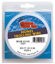 AFW - Single Strand Soft Monel Trolling Wire