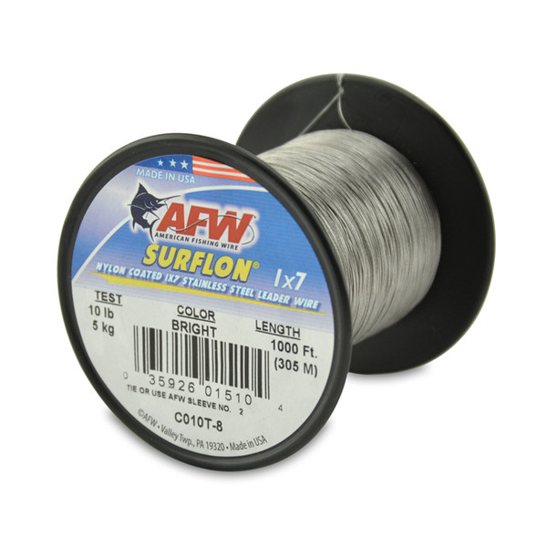 American Fishing Wire Surflon 300ftBlack Test:60