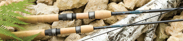 st croix avid salmon spinning rod 9 2pc med Series Premium cork furniture with cork composite butt caps are both good looking and comfortable for all day use for seasons to come St. Croix Rods Avid Freshwater