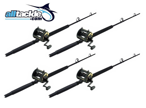 Shimano TLD 25 Combo 4 Pack - Saltwater Trolling Setups