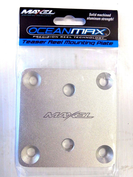 Maxel Teaser Reel - Silver MTR08S - 2 Pack - Includes 2 Backing Plates 