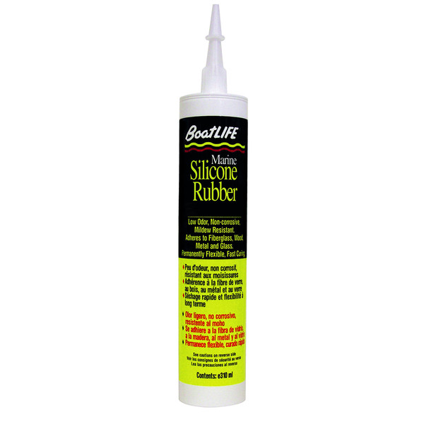 BoatLIFE Silicone Rubber Sealant Cartridge Black