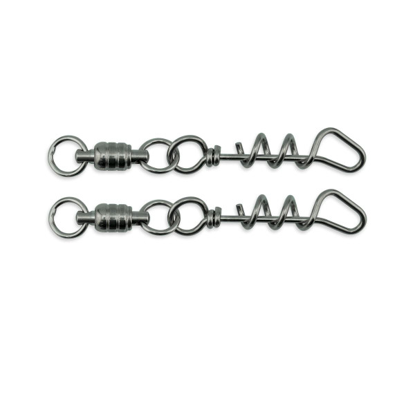 AFW Ball Bearing Snap Swivel 250# 2 Pack