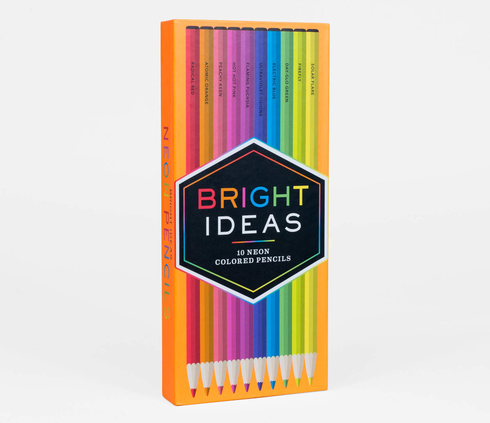 Bright Ideas Neon Colored Pencils - Brooke Rodd