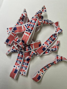 USA America Flag Hair Ties USA America Flag Hair Ties