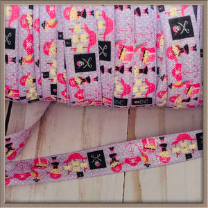 Pirate 5/8" FOE Ribbon Fold Over Elastic By The Yard Picture 0 Pirate 5/8" FOE Ribbon Fold Over Elastic By The Yard Picture 0