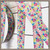 Pink Mint and Blue Flowers 1" Grosgrain Ribbon By The Yard Pink Mint and Blue Flowers 1" Grosgrain Ribbon By The Yard
