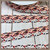 Fishing Lines and Fish 1" Grosgrain Ribbon By The Yard Picture 0