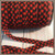 Red & Black Buffalo Check 5/8" FOE Ribbon Fold Over Elastic By The Yard Picture 0