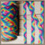 Rainbow Chevron 5/8" FOE Ribbon Fold Over Elastic 
