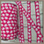 Pink and White Elephant 5/8" FOE Fold Over Elastic 