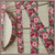 Gray and Pink Flowers 1" Grosgrain Ribbon By The Yard Gray and Pink Flowers 1" Grosgrain Ribbon By The Yard