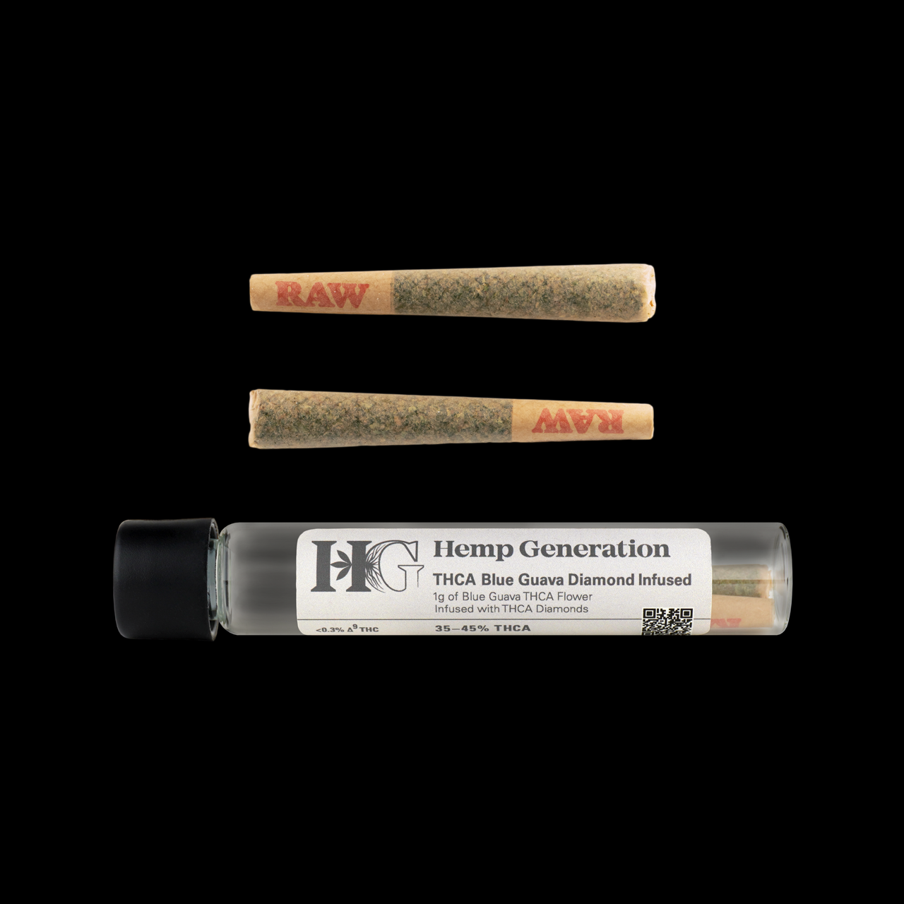 THCA Diamond Infused Flower Prerolls