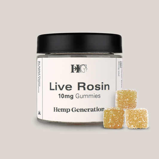 GMO Live Rosin Gummies