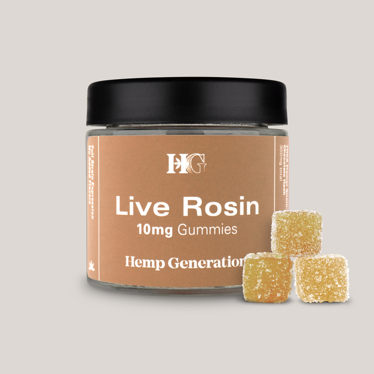 Live Rosin Gummies - Chocolate Hash