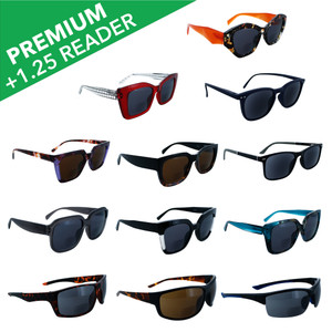 Premium Sunglass Readers +1.25