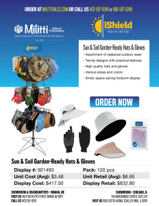 Sun & Soil Garden-Ready Hats & Gloves