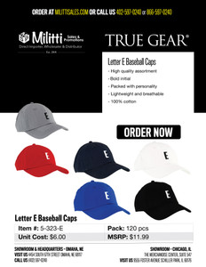 $11.99 Letter E Baseball Caps $11.99 Letter E Baseball Caps