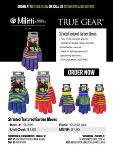 $3.99 Striated Textured Garden Gloves $3.99 Striated Textured Garden Gloves