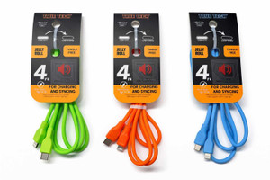 $9.99 Lightning to USB-C 4FT Jelly Roll Cable
