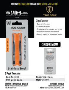 $4.99 2 Pack Tweezer