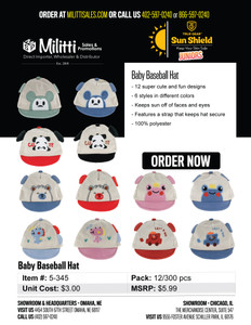 $5.99 Baby Baseball Hat