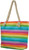 $14.99 Striped Beach Bag with Rope Handle
