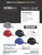 $9.99 Letter M Baseball Caps