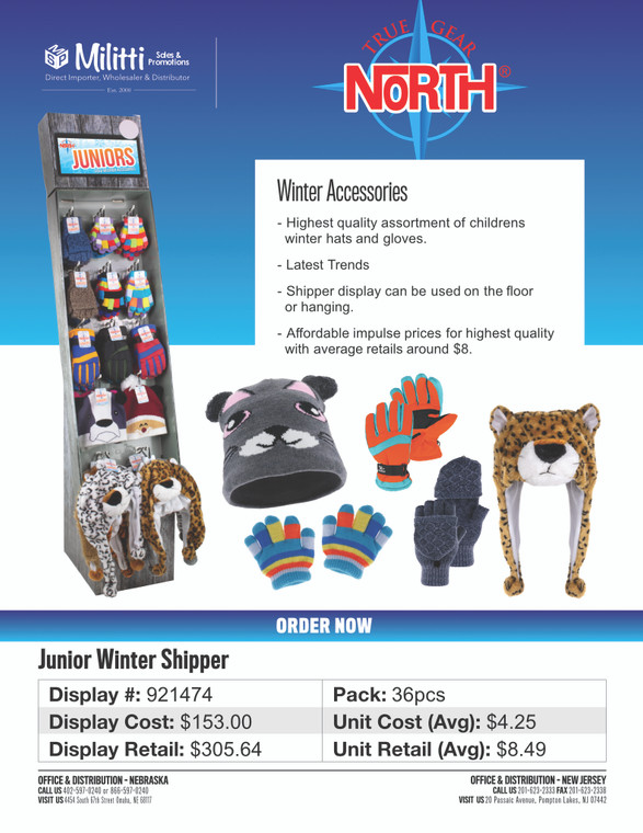 Junior Winter Shipper - 36pcs