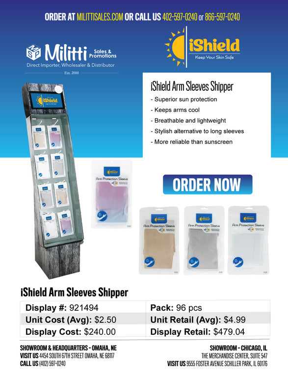 Premium Sun Sleeves for Golfers, Gardeners & More