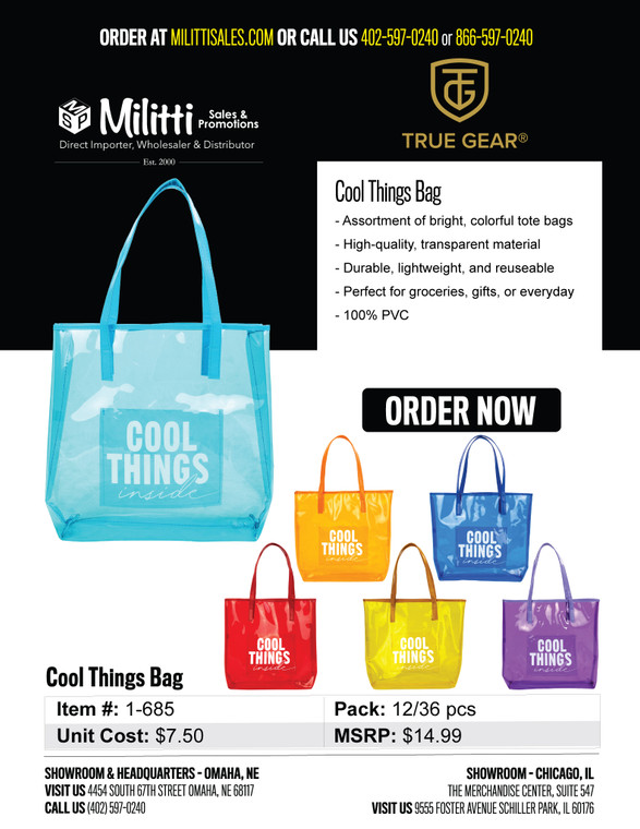 $14.99 Cool Things Bag
